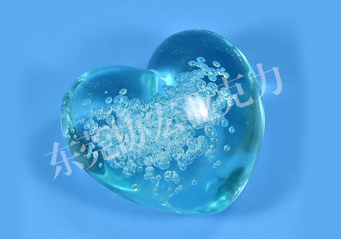 亞克力心形水晶球